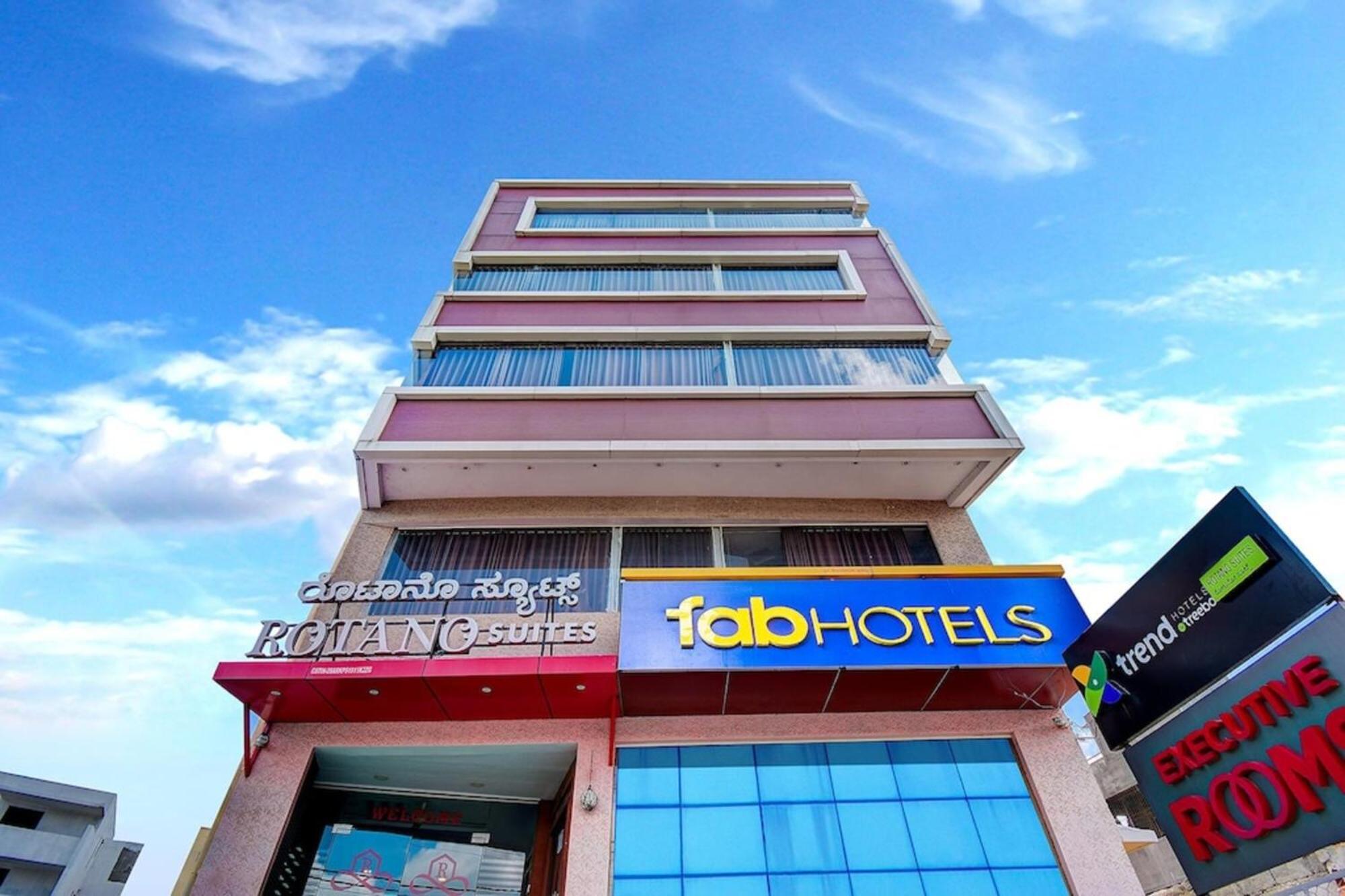 Fabhotel Rotano Suites - Yelahanka Bangalore Exterior foto
